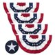 thumbnail image 1 of Banderín de abanico americano DanCoom pack de 4 - 61 × 122 cm - Uso exterior, 1 of 7