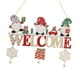 thumbnail image 1 of Colgantes Navideños De Madera, Divertidos Adornos Navideños Para Festivales, Estilo A, 1 of 3