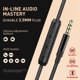 thumbnail image 4 of Auriculares AILIHEN C90 con micrófono cableado, aislamiento de ruido - Negro, 4 of 6