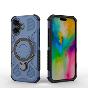 Funda Foxdock Para Iphone 16 , Magnética, Ligera, Soporte 360°, Antigolpes