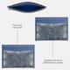 thumbnail image 4 of Estuche para tarjetas Coach 10 cm Crystal Signature Denim, 4 of 6