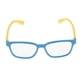 thumbnail image 5 of Gafas De Montura De Silicona Suave Anti Azul Claro Con Estilo Para Ni?os Azul + Amarillo, 5 of 5