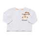 thumbnail image 1 of Polera Bebe Niño M/L Interactiva Gris Melange Corona, 1 of 5