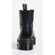 thumbnail image 4 of Botas Dr. Martens de napa negra fresada para mujer, talla 8, 4 of 6