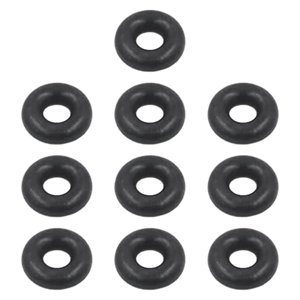 Ioensy - 10 Juntas Tóricas De Goma Para Accesorios De Máquinas De Gimnasio Para Sistemas De Poleas De 4 Mm De Diámetro Interior.