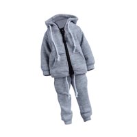 Magideal - Figura De Acción A Escala 1/12, Ropa, Disfraz, Sudadera Con Capucha Y Pantalones, Traje Deportivo Diario De Moda, Miniatura Para Figuras De Acción De Gris