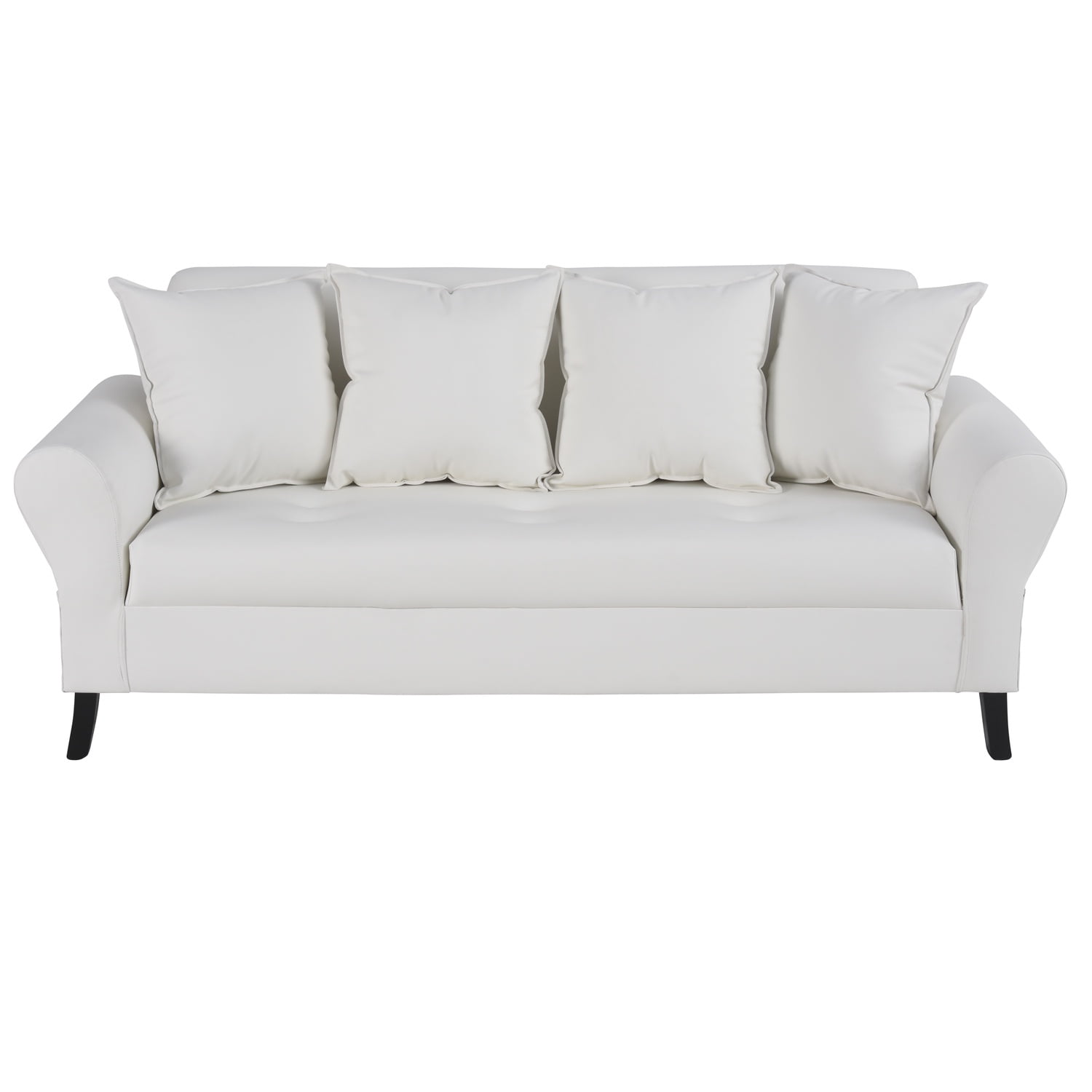 Bodevir - Sofa Lua 3c Pu 20 Blanco