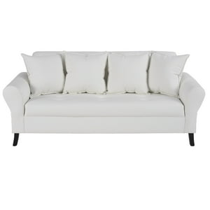 Bodevir - Sofa Lua 3C Pu 20 Blanco