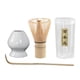 thumbnail image 1 of Matcha Ceremony Set Matcha Whisk Stand Matcha Whisk Para Amigos Regalos Crack Matt White, 1 of 5