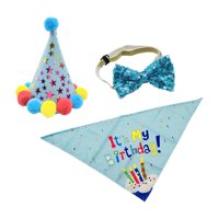 Magideal - Suministro De Fiesta De Cumpleaños Para Perros, Traje De Cumpleaños Para Perros, Fotografía Portátil, Accesorios Para Fotos De Cumpleaños De Mascotas