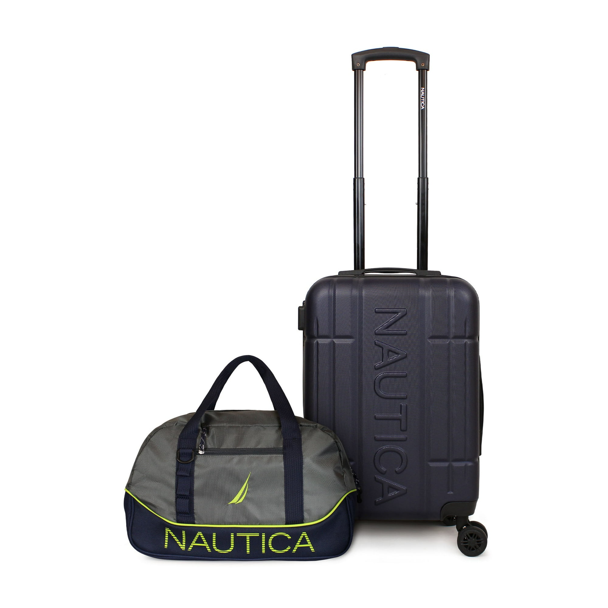 Nautica - Pack Maleta Cabina S (10 Kg) Amsterdam Azul + Bolso Mannar S Gris