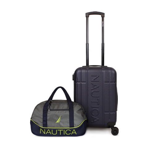 Nautica - Pack Maleta Cabina S (10 Kg) Amsterdam Azul + Bolso Mannar S Gris