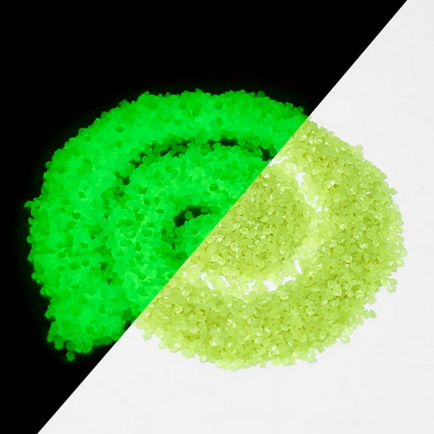 1000pcs Luminous Stones, Glow In The Dark Rocks For Garden Decoration, Outdoor Yard Lawn Path Pebble Fish Tank Aquarium Decor