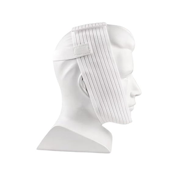 Correa para la barbilla Bistras anti-ronquidos CPAP blanca (1 unidad)