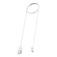 thumbnail image 1 of Cable De Base De Carga USB Reemplazo De Carga Para Smart Watch Smart Band8 Band 2 White, 1 of 5