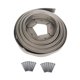 thumbnail image 1 of Accesorio Para Borde De Jardín, Borde De Jardín En Espiral Para Paisajismo De Patio, Planta Gris, 5 Cm X 5 Cm, 1 of 5