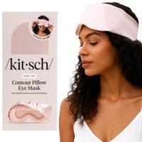 Máscara De Ojos Kitsch Contour Pillow, Más Suave Que La Seda Para Dormir