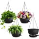 thumbnail image 1 of UOUZ 4 Pack 8-Inch Self-Watering Hanging Planters for Indoor Use, 1 of 3