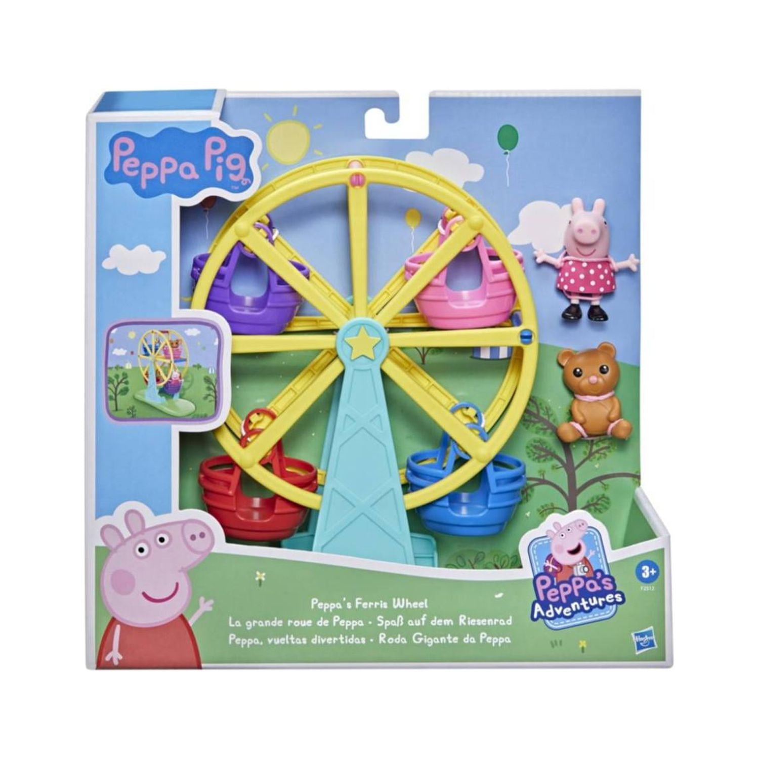 Genérico - Juguete Set Vueltas Divertidas Peppa Pig
