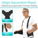 thumbnail image 5 of Faja Lumbar Vive Ajustable con Tirantes de Soporte, 5 of 8