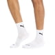 thumbnail image 3 of Calcetines PUMA High Quarter Crew para hombre, paquete de 8, blanco/negro, 10-13, 3 of 5