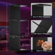 thumbnail image 5 of Estantería de pared AskTag de 4 niveles RGB negra 74 cm, 5 of 6