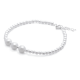 thumbnail image 1 of Pulsera plata 925 perlas con 3 perlas de rio regalo mujer #2, 1 of 3