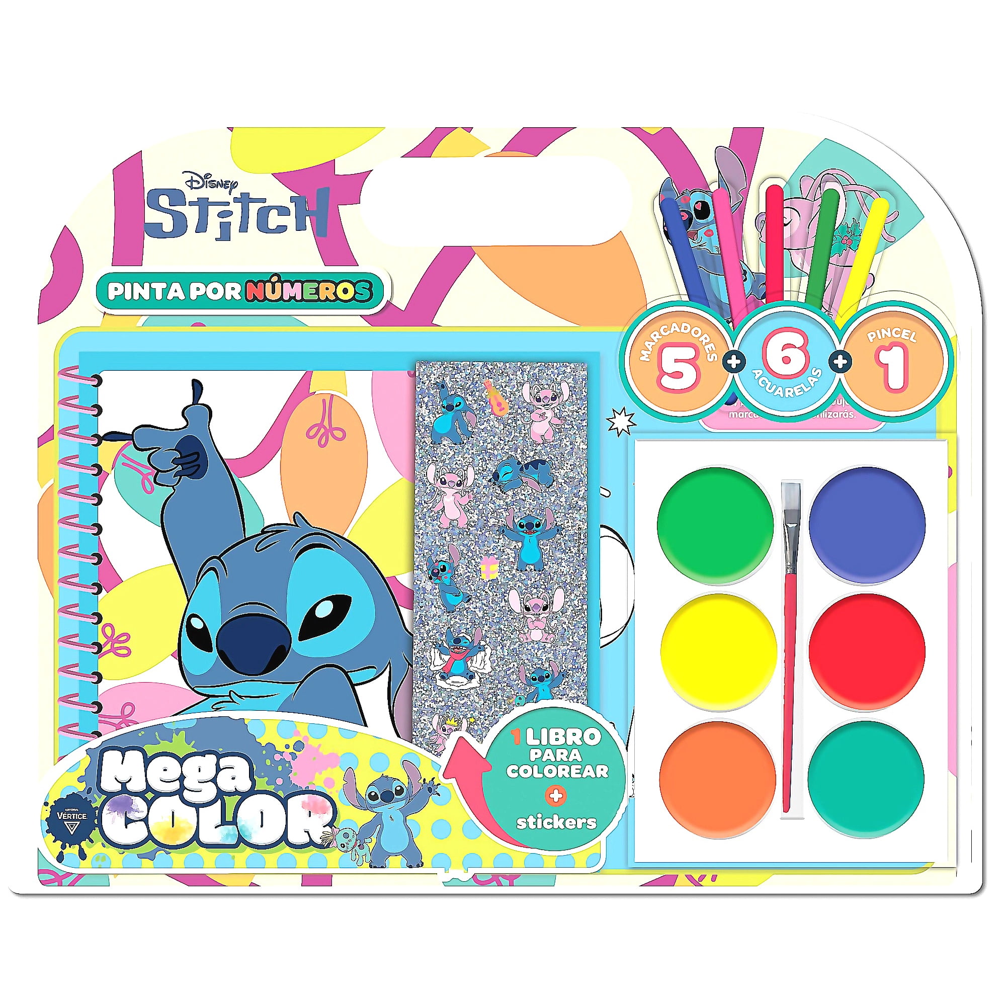 Genérico - Mega Acuarela - Stitch