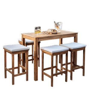 Global - Juego De Terraza Bar 4 Personas