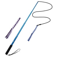 Magideal - Varita De Juguete Extensible Para Perros, Juguete Interactivo Para , Varilla De Coqueteo Para Mascotas, Varilla Retráctil Para Entrenamiento, - Azul 89Cm