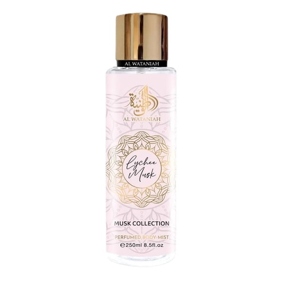 AL WATANIAH LYCHEE MUSK BODY MIST 250ML