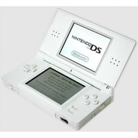 Nintendo Ds Lite Restaurada Auténtica En Color Blanco Polar Con Lápiz Y Cargador (Reacondicionada)