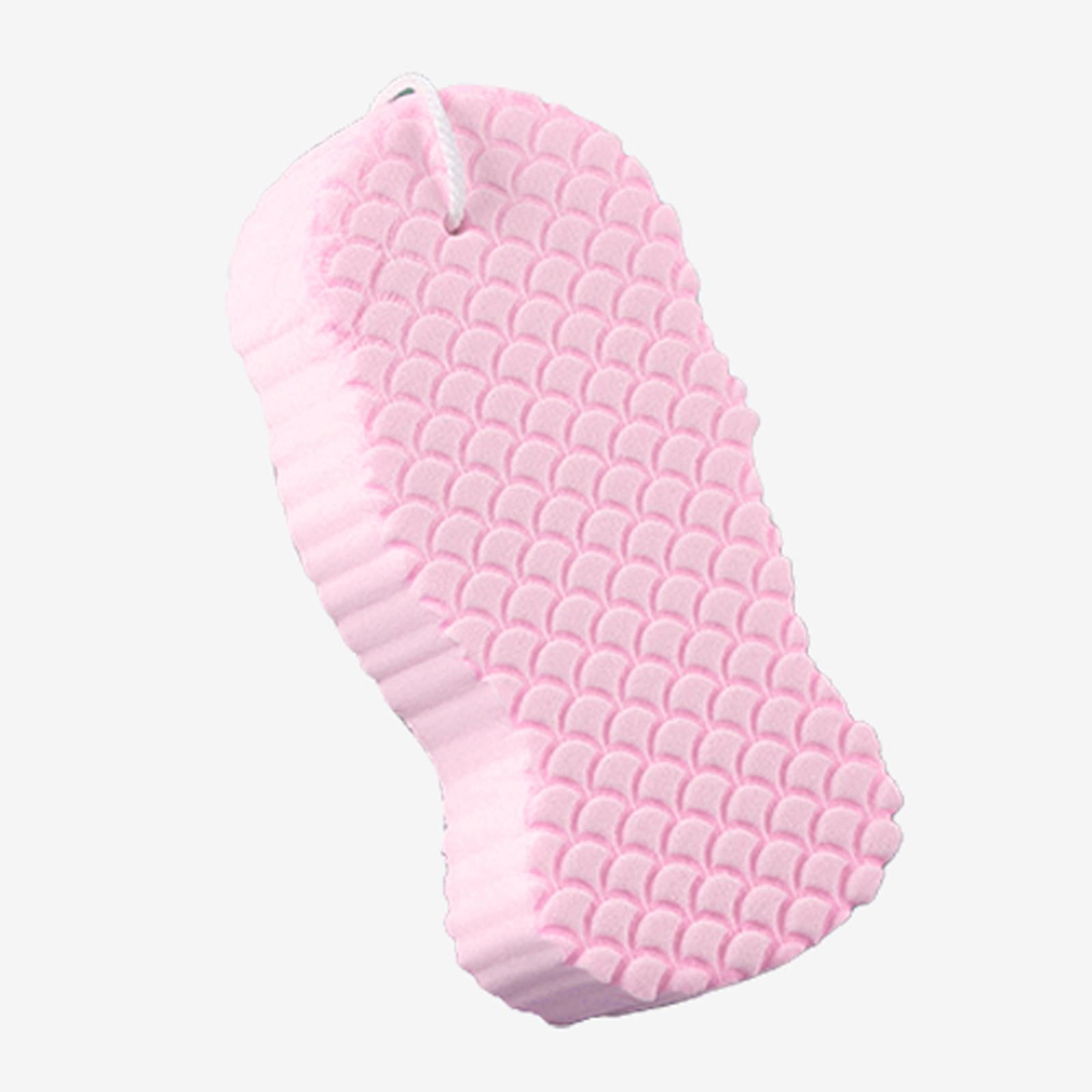 Ioensy - Removedor De Piel Muerta Esponja De Ducha Esponja De Baño Exfoliante Reutilizable Rosa