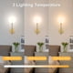 thumbnail image 4 of Apliques de pared Keep Shinning recargables inalámbricos 12 RGB, 4 of 8