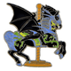 thumbnail image 2 of Juego De 4 Pines Disney Kingdom Carousel Horse, 2 of 5