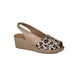 thumbnail image 1 of Sandalia Cuero Susanne Beige Print, 1 of 5