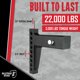 thumbnail image 2 of Vástago para distribución de peso BulletProof para receptor de 3" y 22,000 lb, 2 of 6