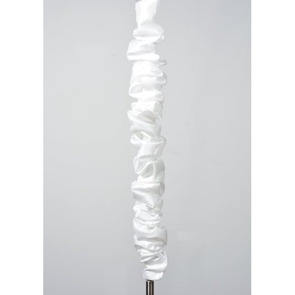 Cubierta para cadena y cable de candelabro Urbanest de 2.7 m en seda sintética blanco hueso