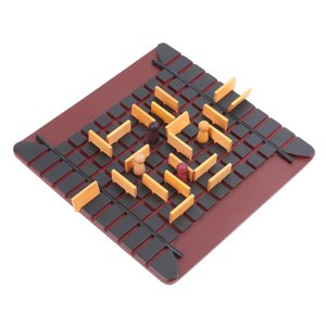 Magideal - Juego De Mesa Juego Interactivo Rompecabezas De Madera Montessori Para Viajes Familiares 26X26Cm