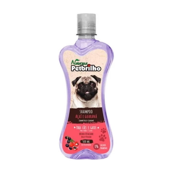 Shampoo Vegano Acaí y Guaraná 500ml Perros