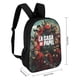 thumbnail image 2 of La Casa de Papel-theme Backpack, Campus style schoolbag Bookbag with Adjustable Shoulder Straps And Large Zip Compartment, Unisex Travel Bags., 2 of 6