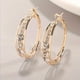 thumbnail image 3 of 1pair Men's Earrings Exquisite Explosive Style Wind Rhinestone Men's And Women's Earrings Large Circle Earrings Ear Jewelry, 3 of 5