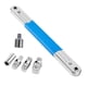 thumbnail image 3 of Llave de extensión desplazada, 15,35 pulgadas, extensión multifunción premium de acero al carbono, conexión de 1/2 pulgada, 1/4 pulgada, 3/8 pulgada p, 3 of 5