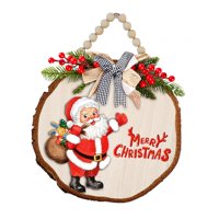 Bothyi - Letrero Colgante De Navidad, Colgador De Puerta, Para Granja, Fiesta De Navidad, Ventana, Estilo D