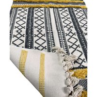 Tengfei - Alfombra De Lino 60X90 Con Tufting