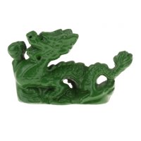 Magideal - Estatua De Dragón Chino Tallada En Madera, Adorno Feng Shui Para El Año Nuevo Chino, Escultura Para El Salpicadero Del Coche, Regalo De Inauguración D Estilo D