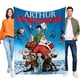 thumbnail image 1 of Arthur Christmas anti-pilling, suave, ligera, esponjosa y acogedora de lujo para hogar y cocina – Perfecta para niños y adultos,50X70cm, 1 of 6