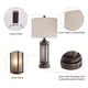 thumbnail image 5 of Lámpara de mesa vintage AIEAMPDO de 25" con 2 puertos USB, 5 of 9