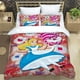 thumbnail image 1 of Alice in Wonderland Anime Bedding Set Printed Soft Bedding Set Duvet Cover Children Adult Birthday Gift, 1 of 5