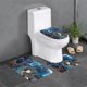 thumbnail image 1 of Solo Leveling Juego de 3 alfombras de baño de coral fleece: tapete de baño + alfombra de inodoro en forma de U + funda de tapa de inodoro en forma de O, 1 of 6